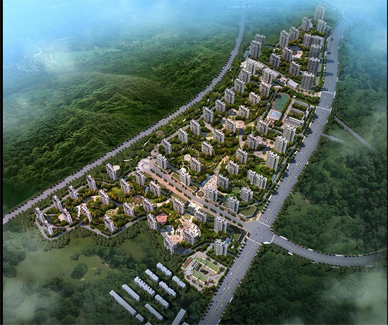 陳溝項(xiàng)目效果圖